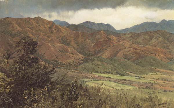 Frederic E.Church Red Hills near Kingston,Jamaica Norge oil painting art
